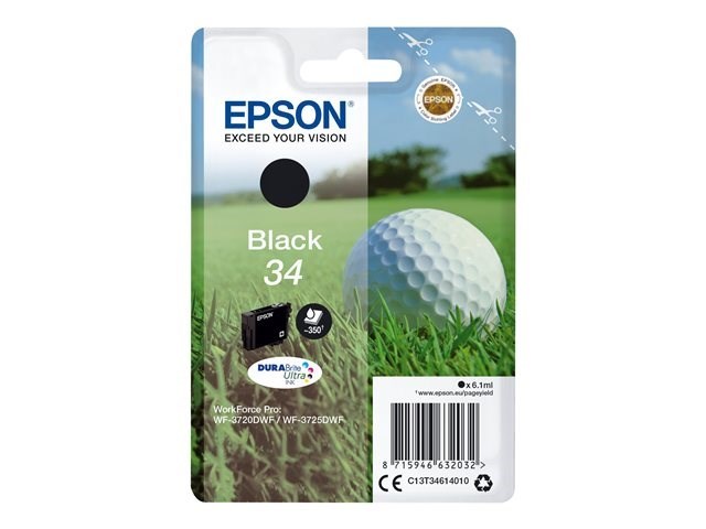 CARTUCHO EPSON T34 NEGRO DURABRITE